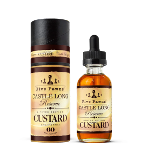 Five Pawns Castle Long Reserve Custard 60ml - ilksigaran1