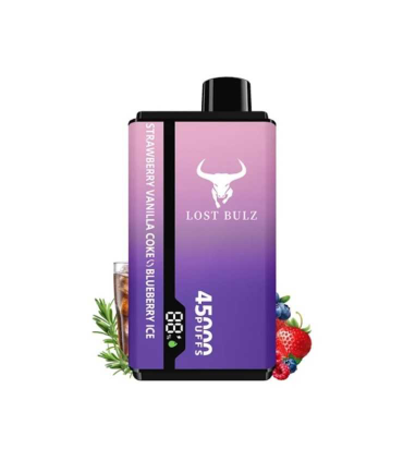 Lost Bulz Strawberry Vanilla Coke / Blueberry Ice V45 45000 Puff | İlkSigaran1