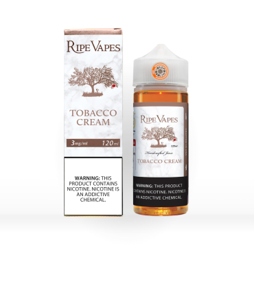 Ripe Vapes Tobacco Cream 120ml 6mg & 12mg E-Likit | Orijinal Premium Likit | İlkSigaran1