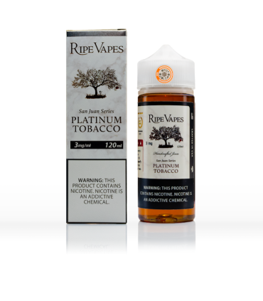 Ripe Vapes San Juan Platinum Tobacco 120ml 6mg & 12mg E-Likit | Orijinal Premium Likit | İlkSigaran1