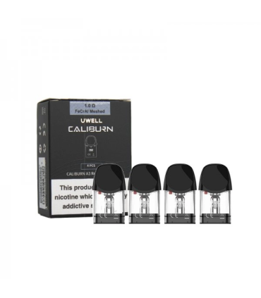 Uwell Caliburn A3 1.0 Ohm Yedek Kartuş (4'lü Paket) - ilksigaran1