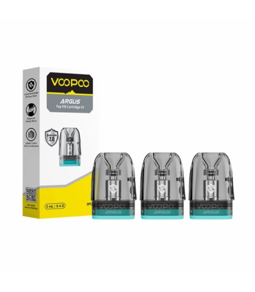 Voopoo Argus V2 Kartuş 0.4 Ohm 3ml (3'lü Paket) | İlksigaran1