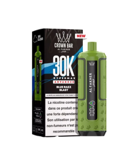 Al Fakher Blue Raz Blast Puff - Hyper Max 30K