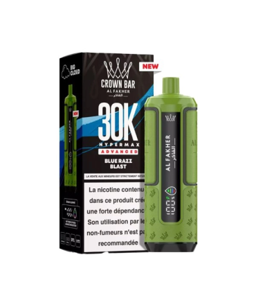 Al Fakher Blue Raz Blast Puff - Hyper Max 30K