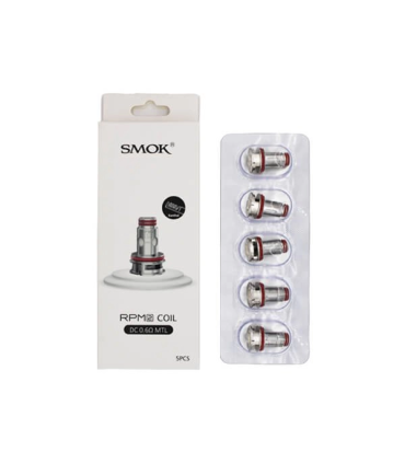 Smok RPM 2 DC Coil 0.60 Ohm MTL (5'li Paket) - Orijinal | İlksigaran1