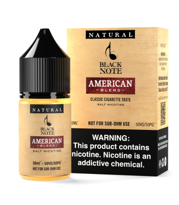Black Note American Blend Salt Likit 30mg/50mg | ilksigaran1