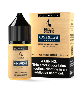 Black Note Cavendish Salt Likit 30ml (30mg / 50mg) | İlkSigaran1