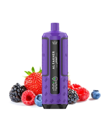 Al Fakher Crown Bar 30K Mixed Berry (6mg) - Orman Meyveli 30.000 Puff