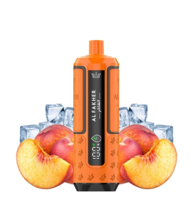 Al Fakher Crown Bar 30K Peach Ice (6mg) - Buzlu Şeftali 30.000 Puff