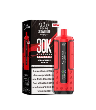 Al Fakher Strawberry Punch Puff - Hyper Max 30K