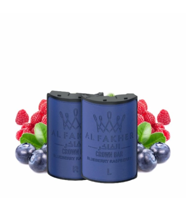 Al Fakher Crown Bar 30K Blueberry Raspberry Kartuş (6mg) - ilksigaran