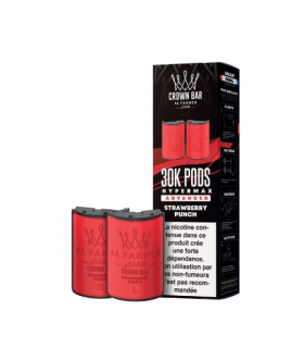 Al Fakher Puff Strawberry Punch Hyper Max 30K Kartuş