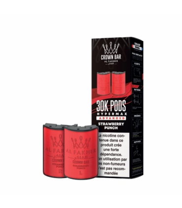 Al Fakher Puff Strawberry Punch Hyper Max 30K Kartuş