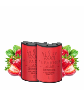 Al Fakher Crown Bar 30K Strawberry Punch Kartuş (6mg) - ilksigaran