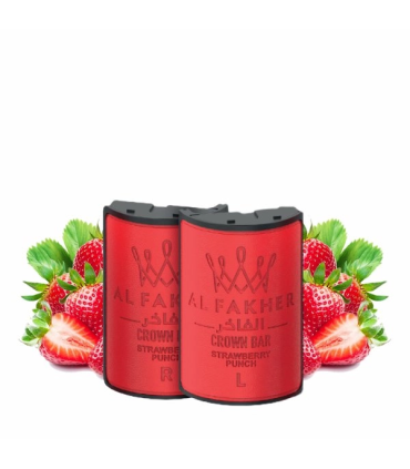 Al Fakher Crown Bar 30K Strawberry Punch Kartuş (6mg) - ilksigaran