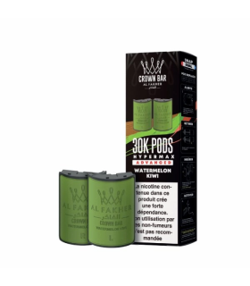 Al Fakher Puff Watermelon Kiwi Hyper Max 30K Kartuş