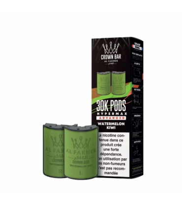 Al Fakher Puff Watermelon Kiwi Hyper Max 30K Kartuş