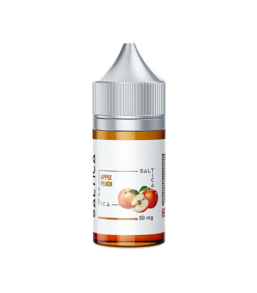 Saltica Apple Peach Salt Likit 30ml (35mg / 50mg) | ilksigaran1