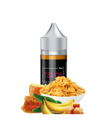 Saltica Telos Salt Likit 30ml (Karamel & Bisküvi) | ilksigaran1