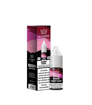 Al Fakher Cherry Fiesta 10ml Salt Likit 20mg | İlkSigaran1