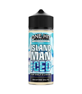 One Hit Wonder Island Man Iced 100ml Salt Likit | İlkSigaran1